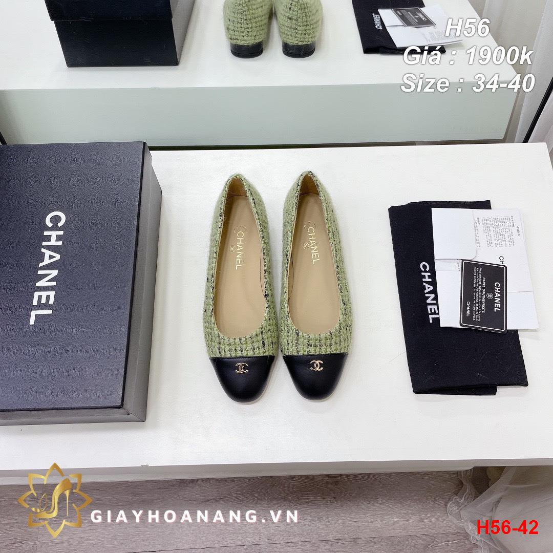 Giày Bệt Chanel Đính Nơ Màu Nude Đẹp #40 Giày Bệt Chanel Đính Nơ Màu Nude Đẹp